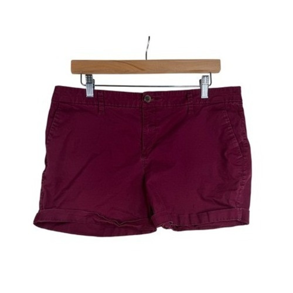 Old Navy Everyday Short Shorts size 12 Red
